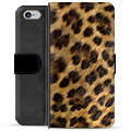 Bolsa tipo Carteira para iPhone 6 / 6S - Leopardo