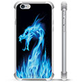 Capa Híbrida - iPhone 6 / 6S - Dragão de Fogo Azul