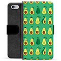 Bolsa tipo Carteira - iPhone 6 / 6S - Padrão de Abacate