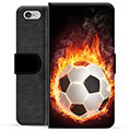 Bolsa tipo Carteira - iPhone 6 / 6S - Chama do Futebol