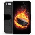 Bolsa tipo Carteira - iPhone 6 / 6S - Hockey no Gelo