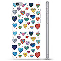 Capa de TPU - iPhone 6 Plus / 6S Plus - Corações