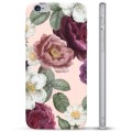 Capa de TPU para iPhone 6 / 6S  - Flores Românticas