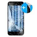 Reparação do Ecrã LCD de iPhone 6 com Protector de Ecrã - Preto