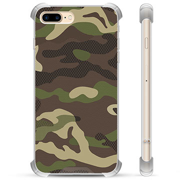 Capa Híbrida para iPhone 7 Plus / iPhone 8 Plus - Camuflagem