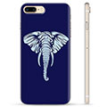 Capa de TPU para iPhone 7 Plus / iPhone 8 Plus - Elefante