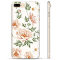 Capa de TPU para iPhone 7 Plus / iPhone 8 Plus - Floral