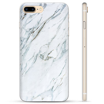 Capa de TPU para iPhone 7 Plus / iPhone 8 Plus - Mármore
