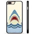 Capa Protectora - iPhone 7 Plus / iPhone 8 Plus - Mandíbulas de Tubarão