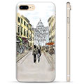 Capa de TPU - iPhone 7 Plus / iPhone 8 Plus - Rua Itália