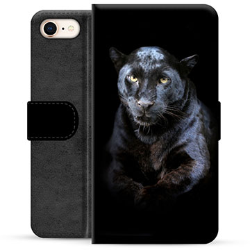 Bolsa tipo Carteira - iPhone 7/8/SE (2020)/SE (2022) - Pantera Negra