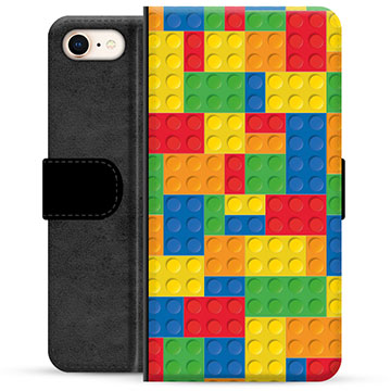 Bolsa tipo Carteira - iPhone 7/8/SE (2020)/SE (2022) - Blocos