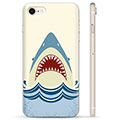 Capa de TPU - iPhone 7/8/SE (2020)/SE (2022) - Mandíbulas de Tubarão