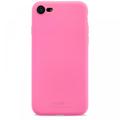 Capa de silicone Holdit para iPhone 7 - rosa brilhante