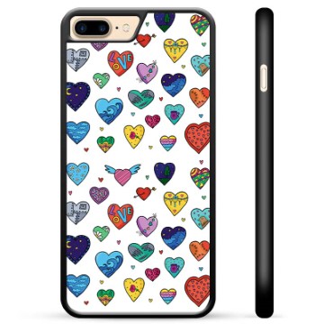 Capa Protectora - iPhone 7 Plus / iPhone 8 Plus - Corações