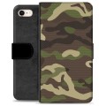 Bolsa tipo Carteira para iPhone 7/8/SE (2020) - Camuflagem