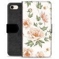 Bolsa tipo Carteira para iPhone 7/8/SE (2020) - Floral