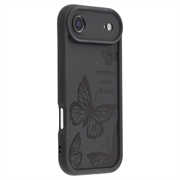 Capa TPU com impressão de borboleta para iPhone Air