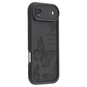 Capa TPU com impressão de borboleta para iPhone Air