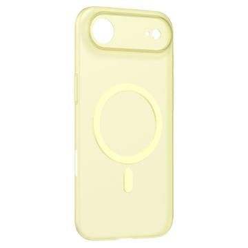 Capa CaseForm Lite MagSafe para iPhone Air Momax - Amarelo transparente