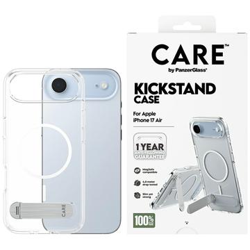 Capa Kickstand PanzerGlass Care para iPhone Air - Compatível com MagSafe - Transparente
