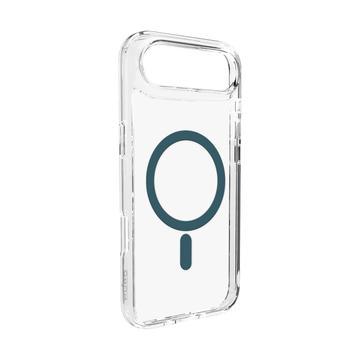 Capa híbrida para iPhone Air Puro Lite Mag - Turquesa / Transparente