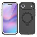 Capa impermeável MagSafe IP68 para iPhone Air Redpepper com suporte - Preto