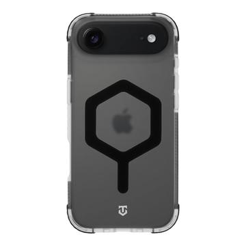 Capa Tactical MagForce Hexagon para iPhone Air - Compatível com MagSafe - Preto / Transparente