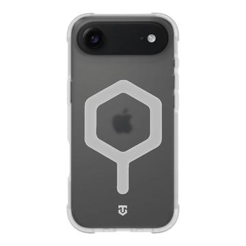 Capa Tactical MagForce Hexagon para iPhone Air - Compatível com MagSafe - Branco / Transparente
