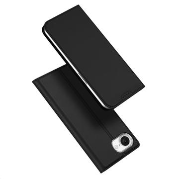 Capa Flip Dux Ducis Skin Pro para iPhone 16e - Preta
