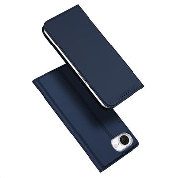Capa Flip Dux Ducis Skin Pro para iPhone 16e - Azul