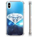 Capa Híbrida para iPhone X / iPhone XS - Diamante