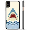 Capa Protectora - iPhone X / iPhone XS - Mandíbulas de Tubarão