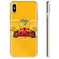 Capa de TPU - iPhone X / iPhone XS - Carro de Fórmula