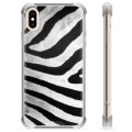 Capa Híbrida para iPhone X / iPhone XS  - Zebra