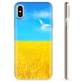 Capa de TPU Ucrânia para iPhone XS Max - Campo de trigo