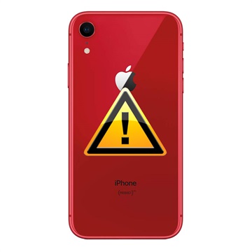 iPhone XR Battery Cover Repair - incl. frame - Red