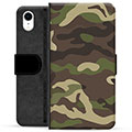 Bolsa tipo Carteira para iPhone XR - Camuflagem