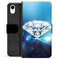 Bolsa tipo Carteira para iPhone XR - Diamante