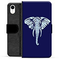 Bolsa tipo Carteira para iPhone XR - Elefante