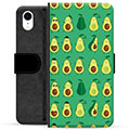 Bolsa tipo Carteira - iPhone XR - Padrão de Abacate