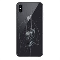 Reparação da capa traseira do iPhone XS Max - só vidro - Preto