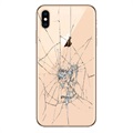 Reparação da capa traseira do iPhone XS Max - só vidro - Dourado