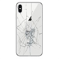 Reparação da capa traseira do iPhone XS Max - só vidro - Branco