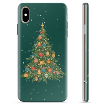 Capa de TPU para iPhone X / iPhone XS  - Árvore de Natal