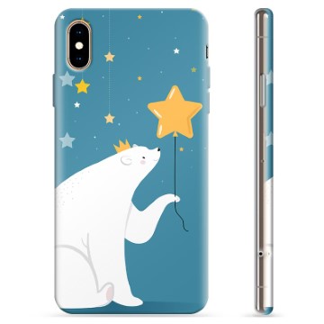Capa de TPU para iPhone X / iPhone XS  - Urso Polar