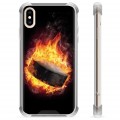 Capa Híbrida - iPhone X / iPhone XS - Hockey no Gelo