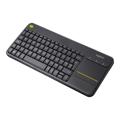 Teclado de toque sem fio Logitech K400 Plus dinamarquês/finlandês/norueguês/sueco