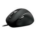 Mouse Óptico Microsoft Comfort 4500 com Cabo para Empresas - Preto