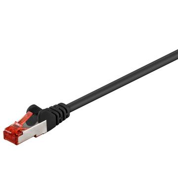 Cabo de Rede RJ45 S/FTP CAT 6 Goobay CCA - 5m - Preto